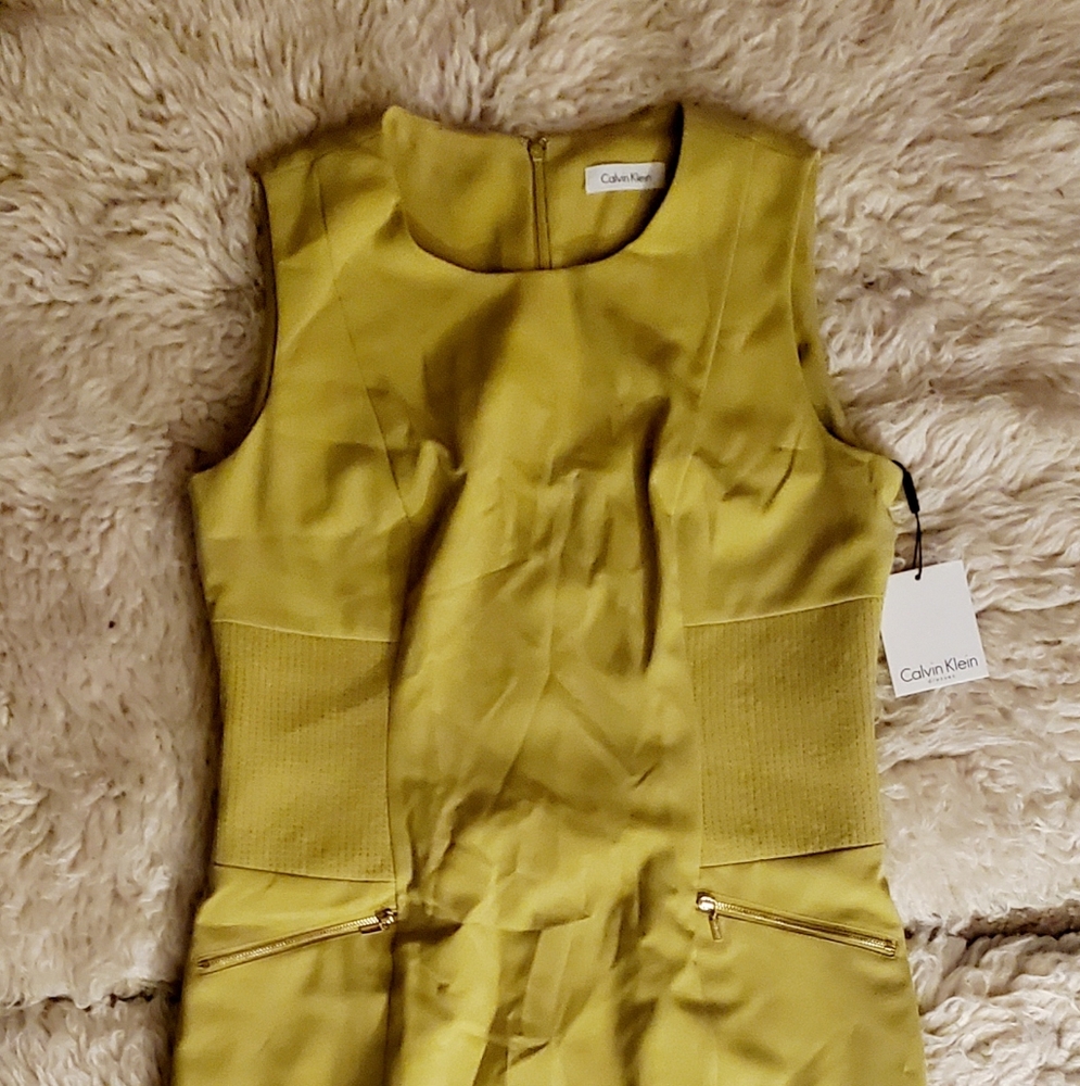 Lime Surprise Business Dress